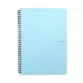 Doppeldrahtblock A4 PP PASTELINI blau